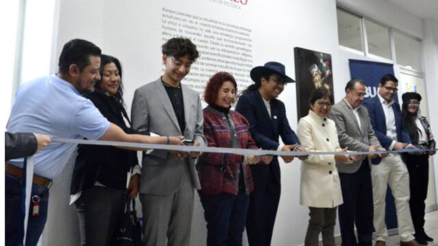 María Lilia Cedillo inaugura exposición de arte en la BUAP