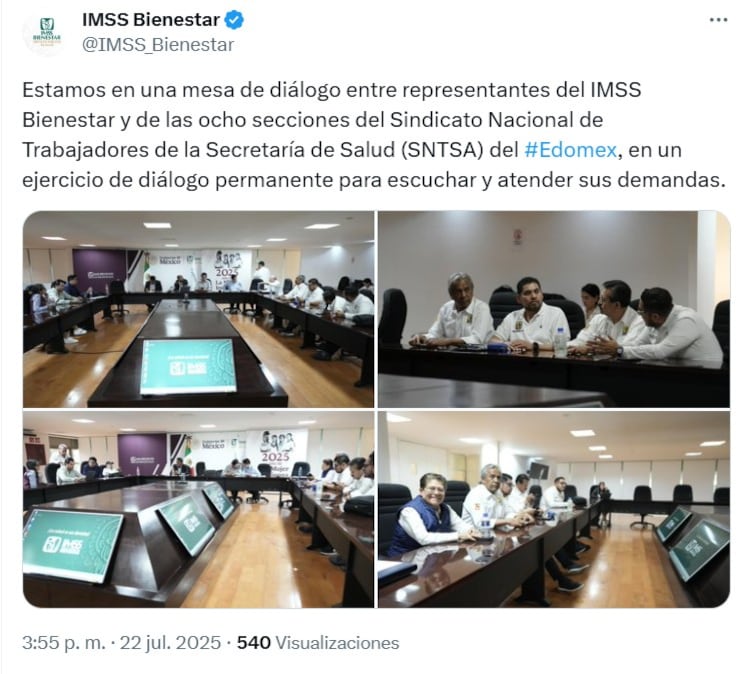Protestas de trabajadores del sector salud