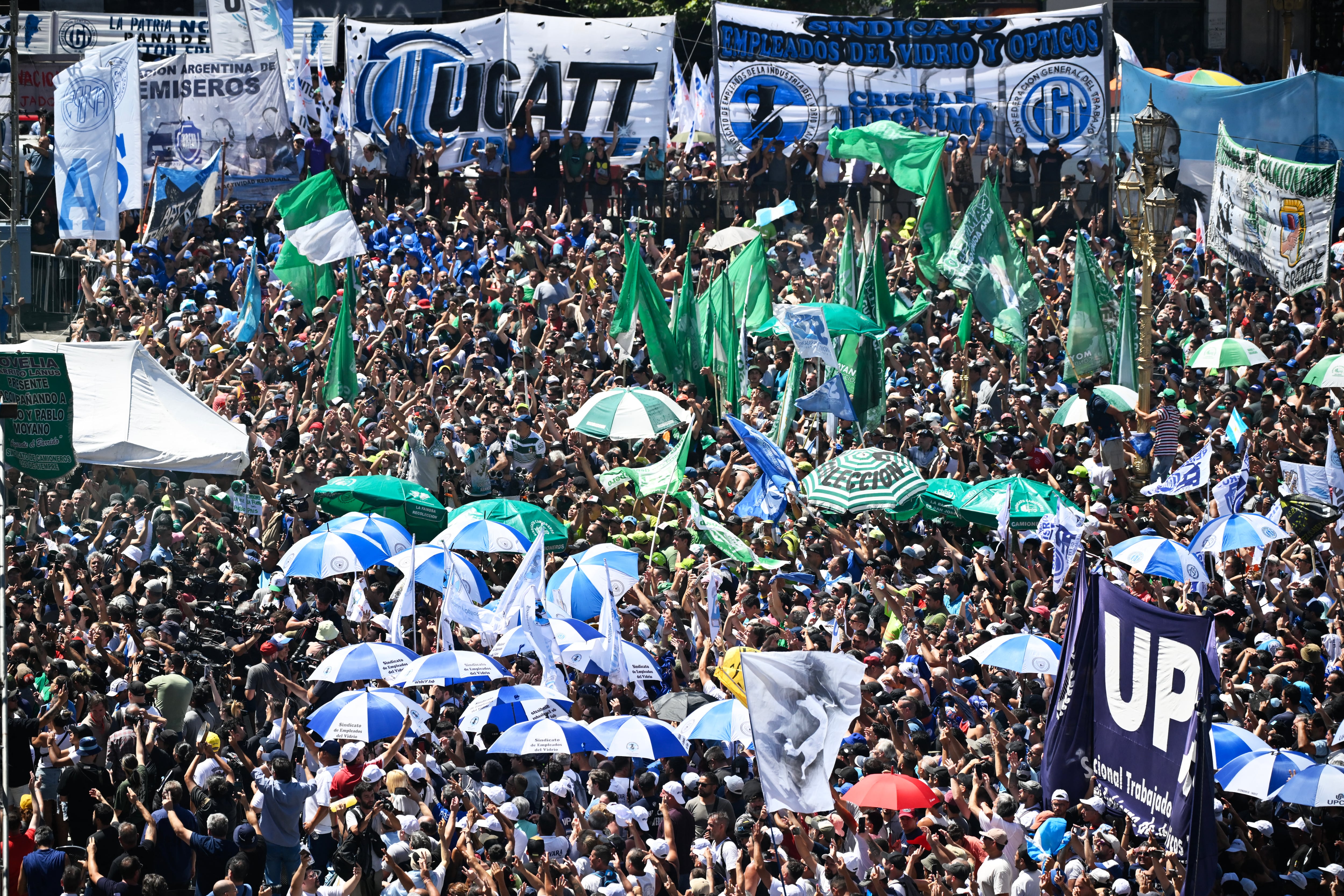 Huelga General en Argentina contra Javier Milei