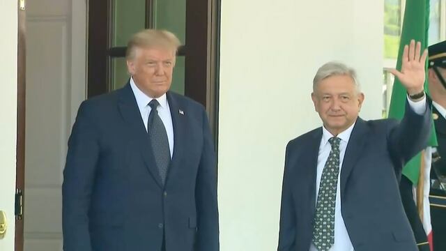 Donald Trump y AMLO.