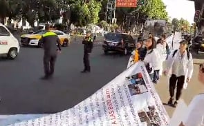Bloqueo en Fray Servando Teresa de Mier