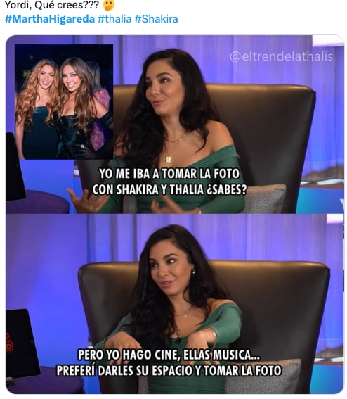 Memes de Martha Higareda discuten sí es mitómana o no