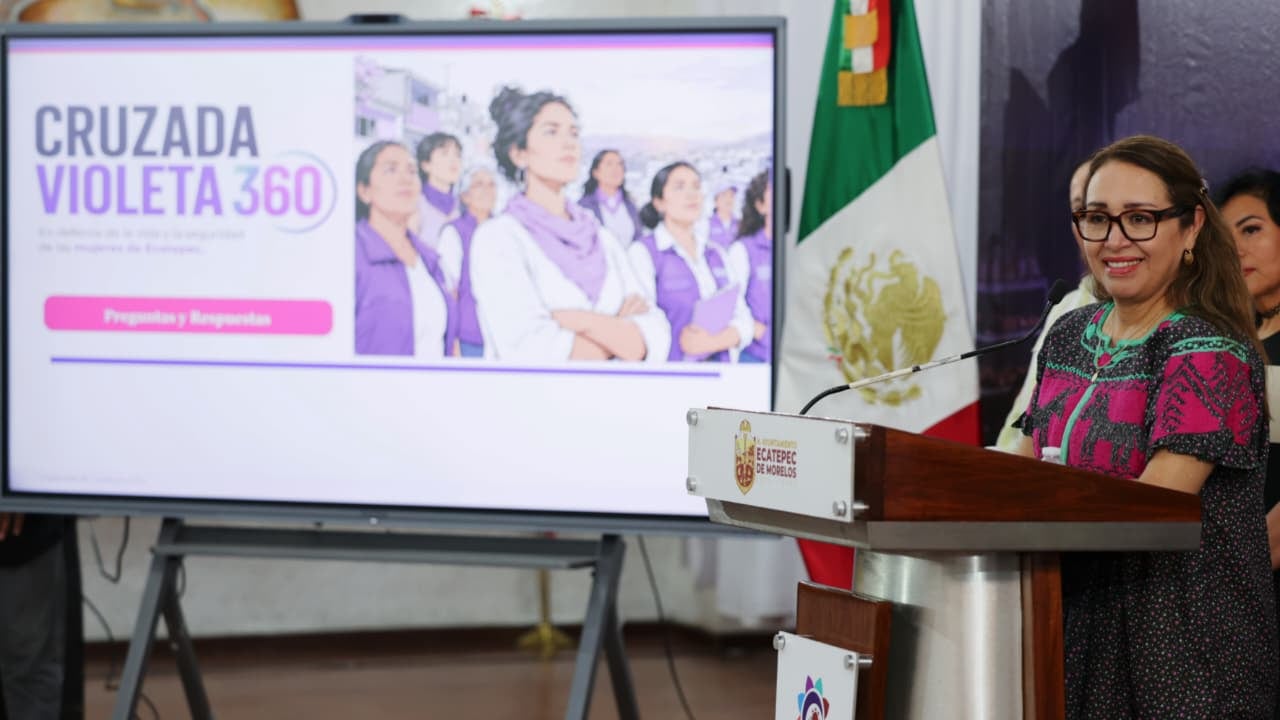 Ecatepec lanza Cruzada Violeta 360 para combatir la violencia familiar