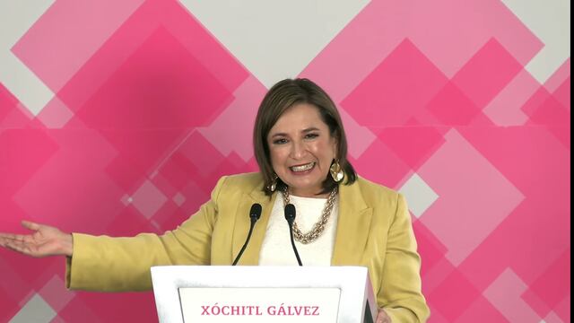 Xóchitl Gálvez en Mañanera de la Verdad