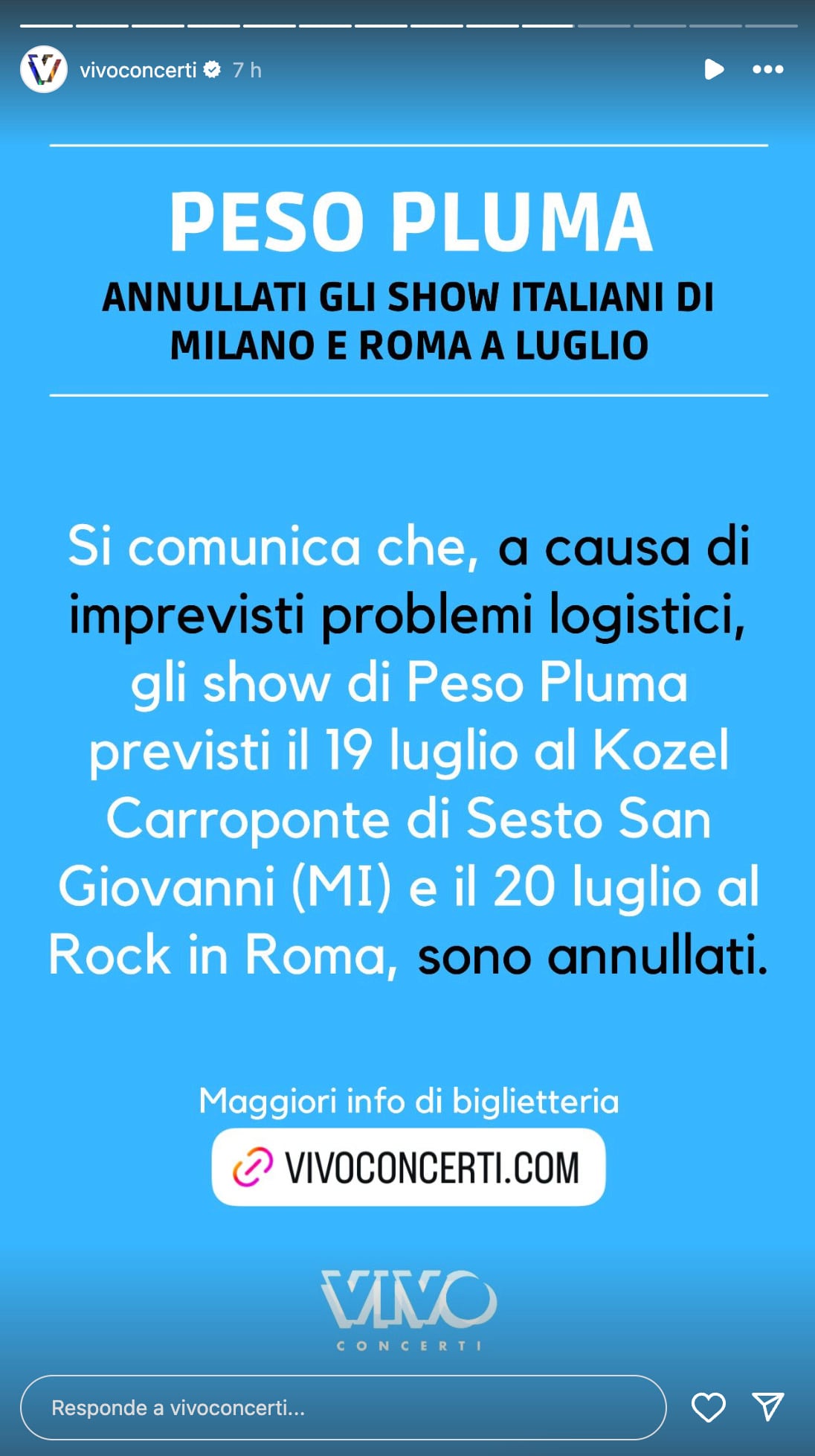 Conciertos en Italia de Peso Pluma son cancelados a un mes de su realización