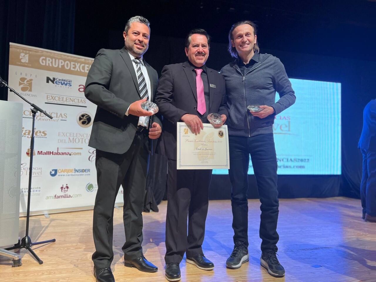 Premios Excelencias Turísticas Internacionales.