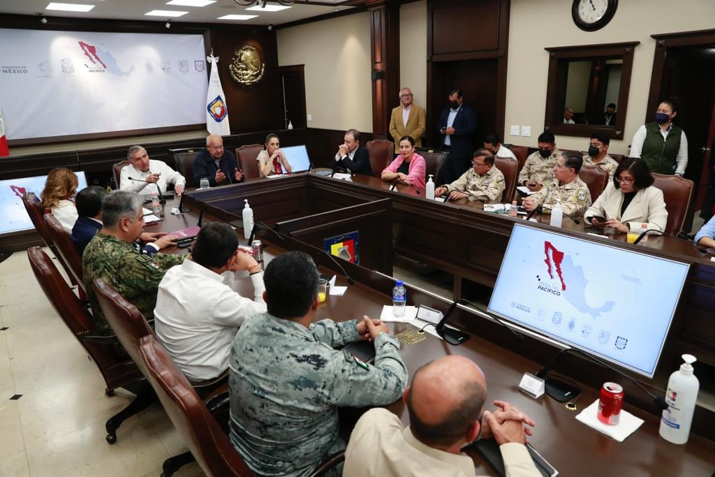 Claudia Sheinbaum y gobernadores del Pacífico