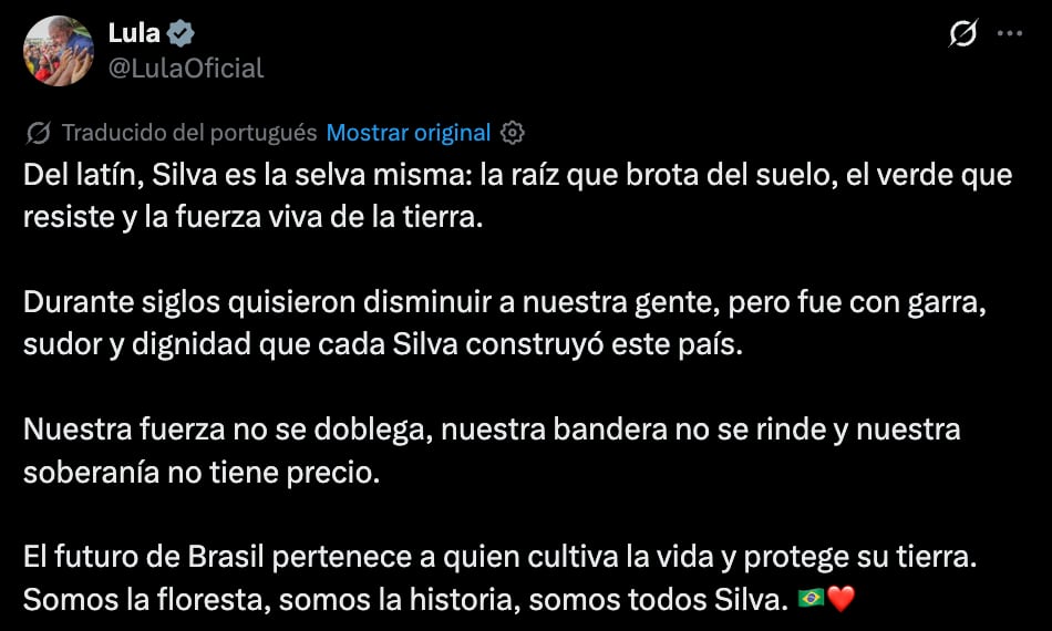 La adaptación de la canción de Bad Bunny destaca soberanía, identidad y recursos de Brasil.
