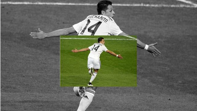 Chicharito se gana la confianza de Ancelotti y será titular contra el Celta