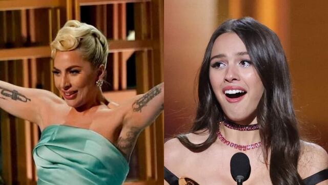 Lady Gaga y Olivia Rodrigo.
