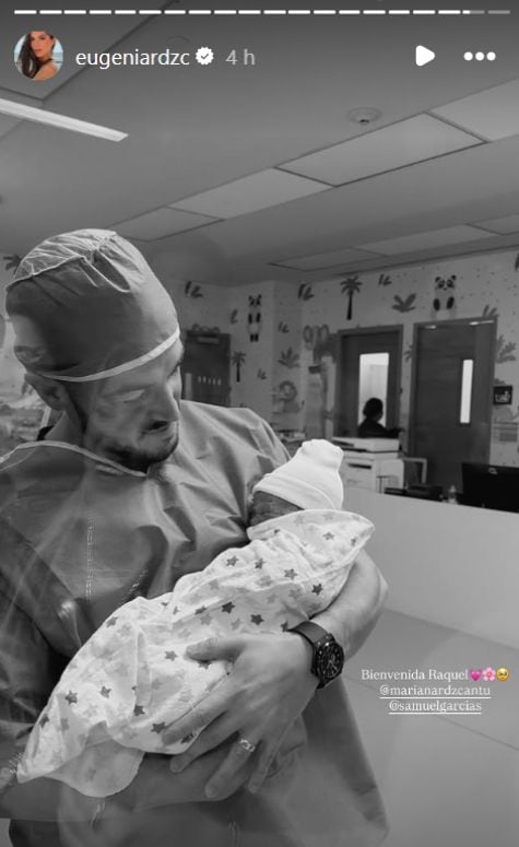 Nace la tercera hija de Mariana Rodríguez y Samuel García