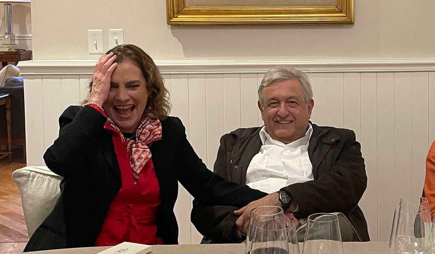 Foto que compartió Beatriz por el cumpleaños de AMLO