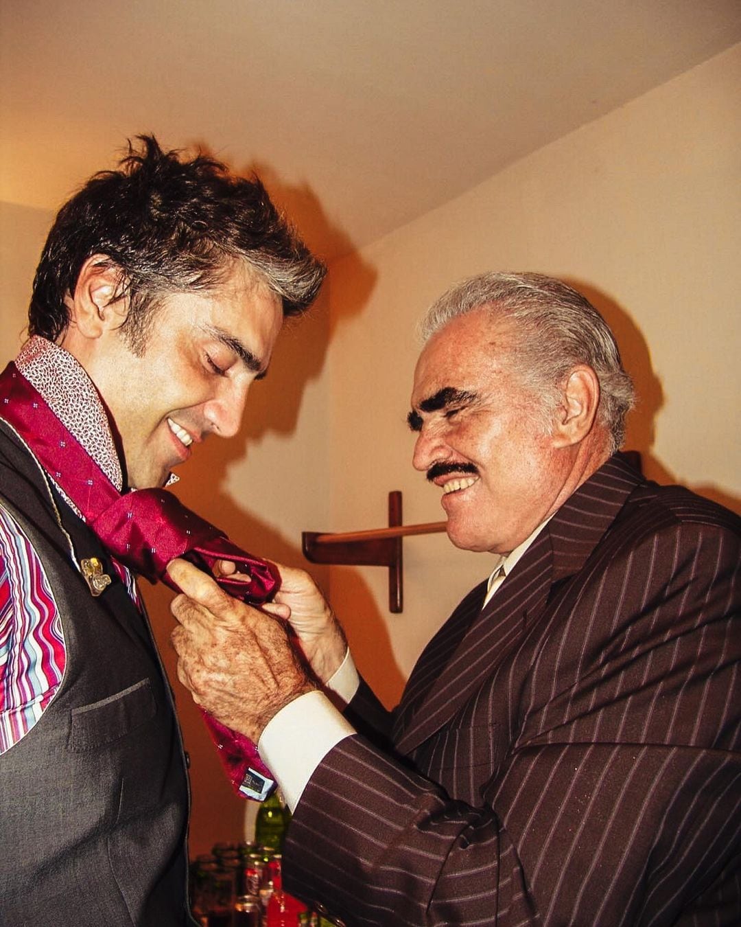 Alejandro Fernández y Vicente Fernández.