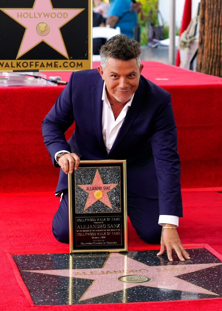 Alejandro Sanz (AP Photo/Chris Pizzello)