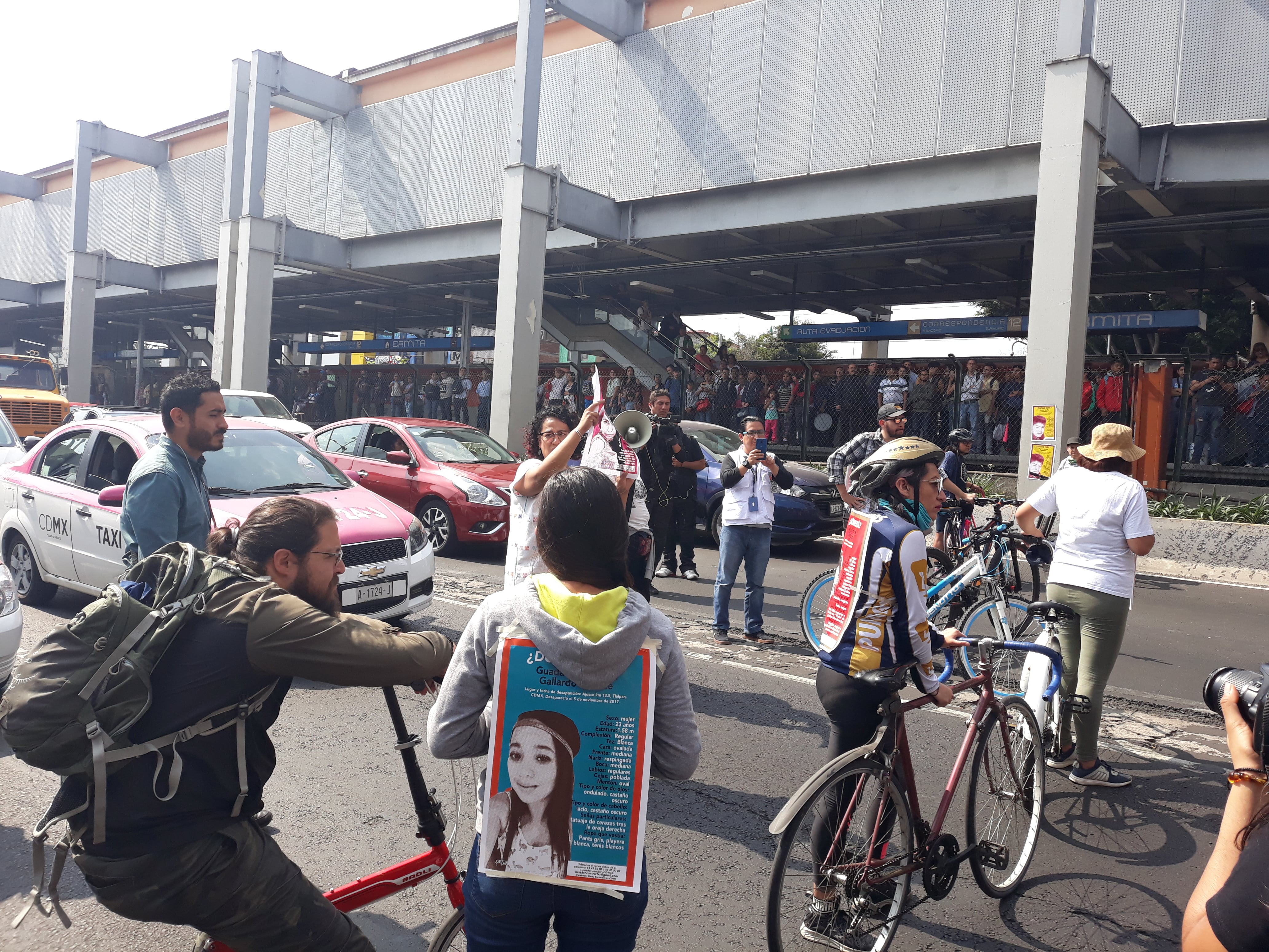 Rodada por 1 año de la desaparición de Viviana.