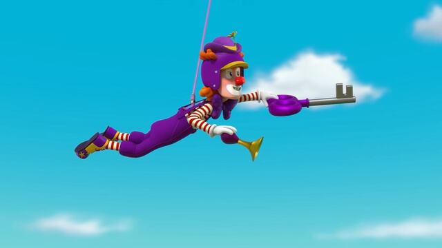 Paw Patrol salva a un payaso