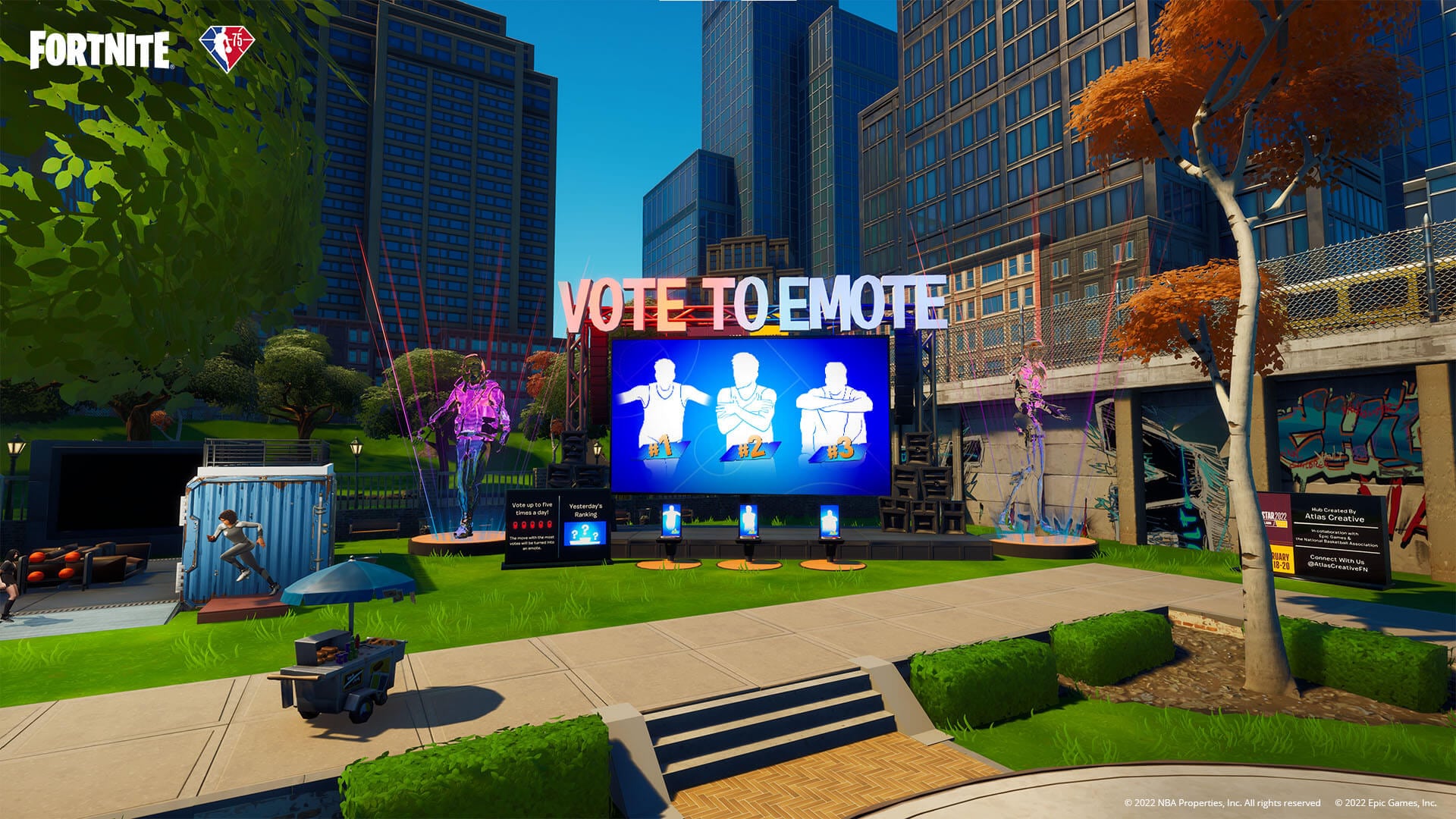 NBA 75 en Fortnite