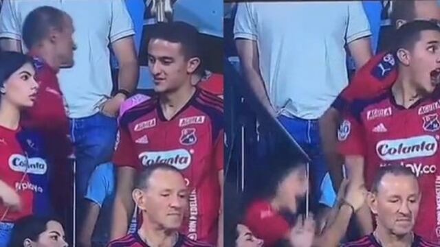 CACHAN A PAREJA EN ESTADIO DE FÚTBOL Y LOS ACUSAN DE INFIELES