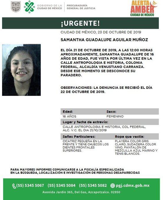 Samantha Guadalupe Aguilar Muñoz
