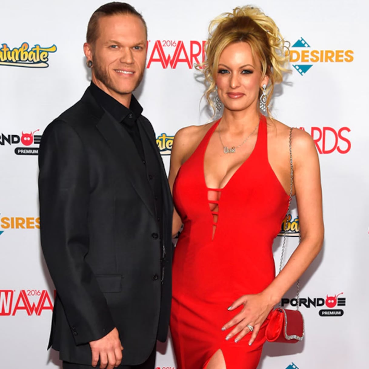 Stormy Daniels y Glendon Crain