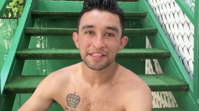 Bermúdez presumió su nuevo dibujo.