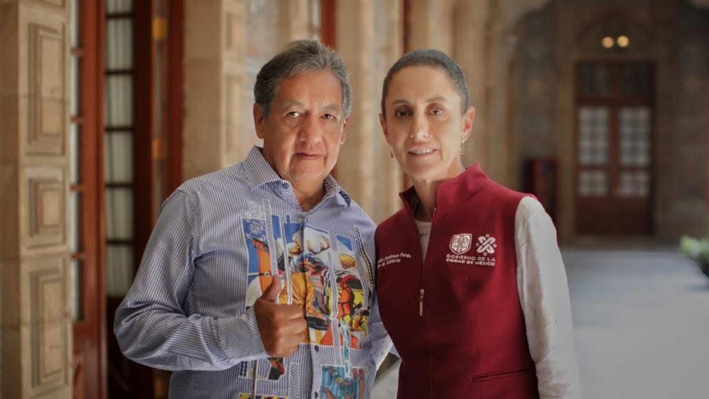Senador Higinio Martínez felicita a Claudia Sheinbaum por su primer año de gobierno