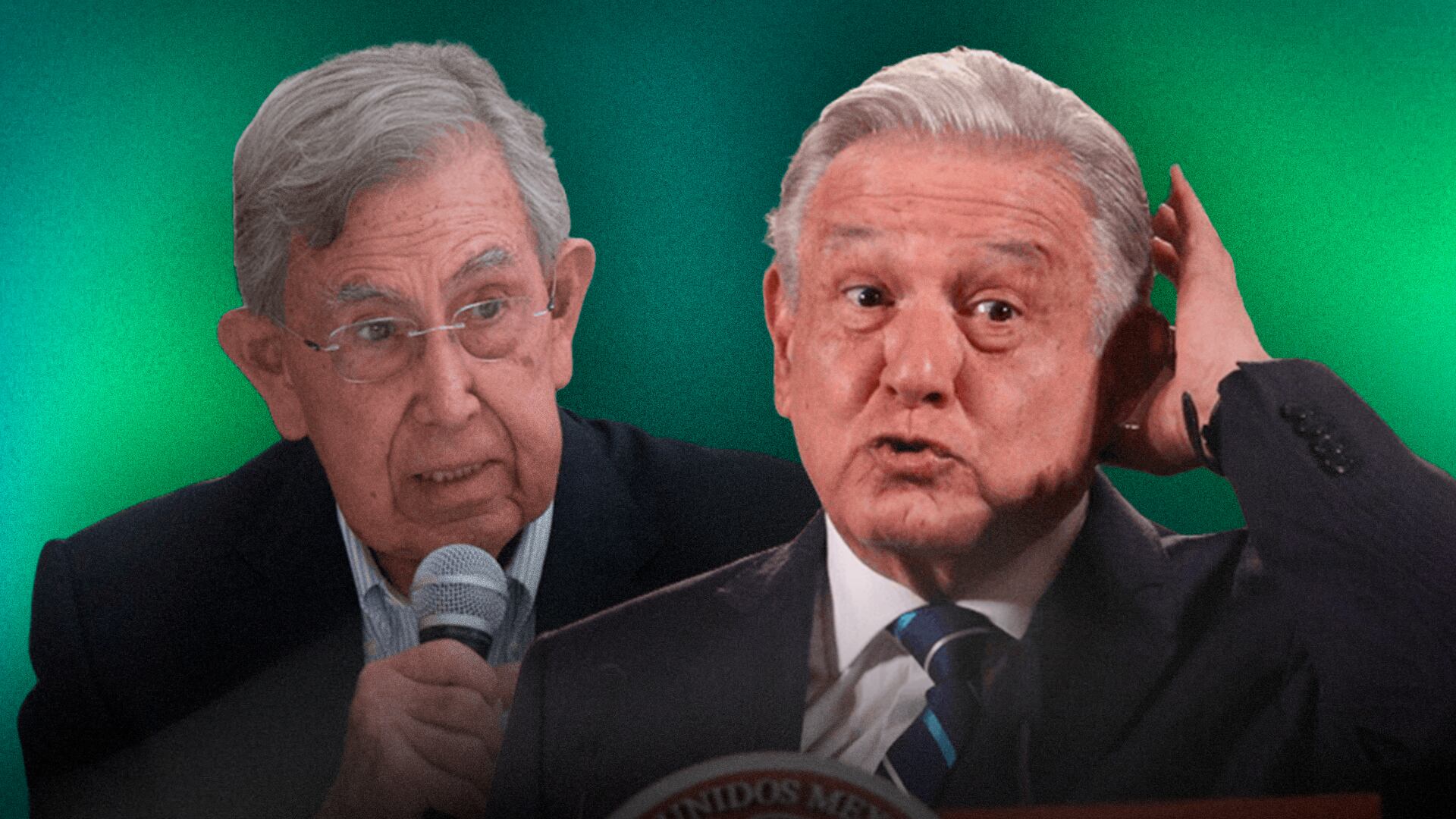 AMLO celebra que Cuauhtémoc Cárdenas haya bateado a Mexicolectivo: “lo respeto mucho, es precursor de la democracia”