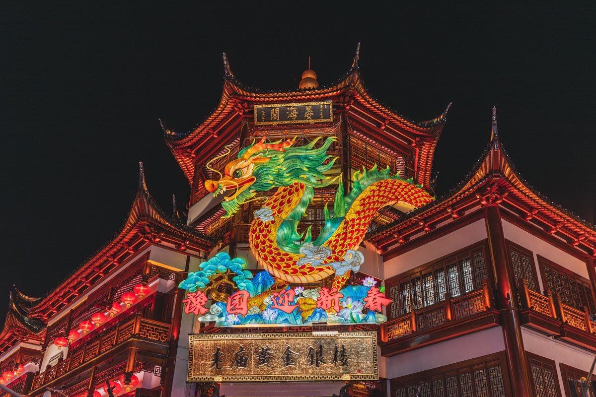 Año nuevo en China, año del dragón