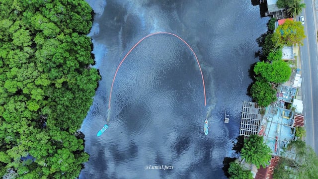 Derrame de hidrocarburo cerca de Dos Bocas