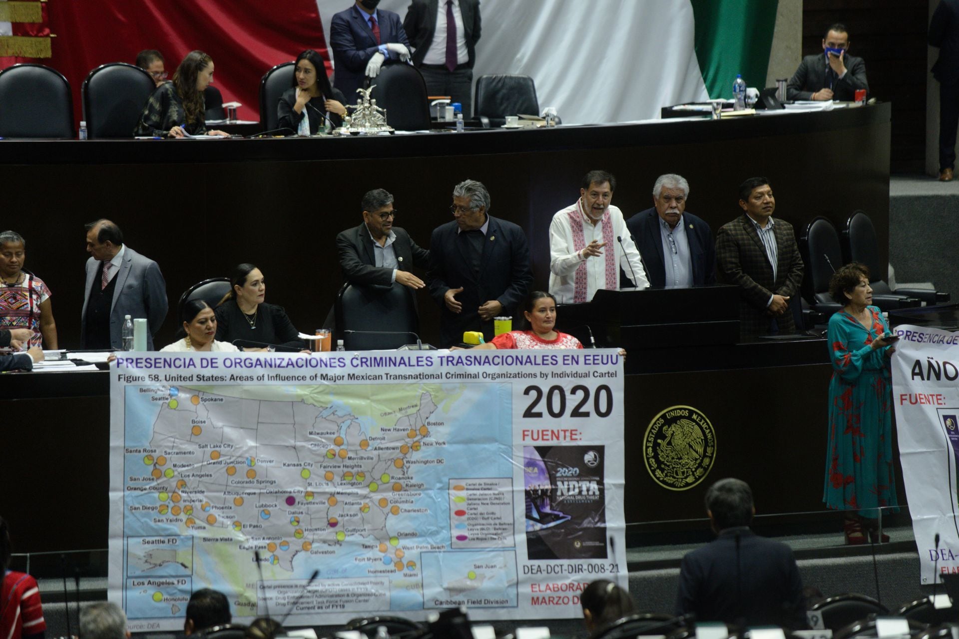 Gerardo Fernández Noroña critica al PAN por querer invasión de Estados Unidos
