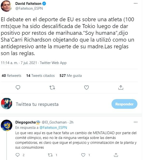 Opinión sobre Sha'Carri Richardson