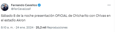 Presentacion Chicharito