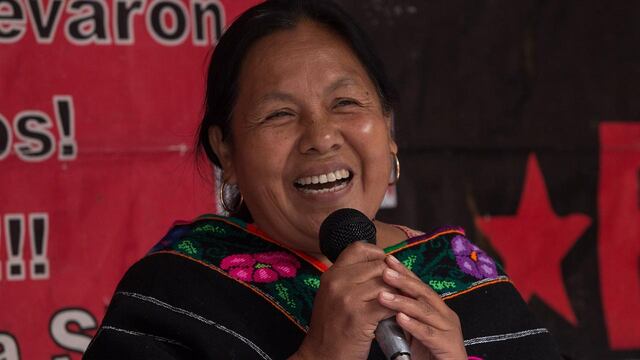 María de Jesús Patricio, exaspirante a la candidatura por la Presidencia