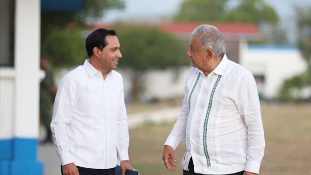 Mauricio Vila y AMLO