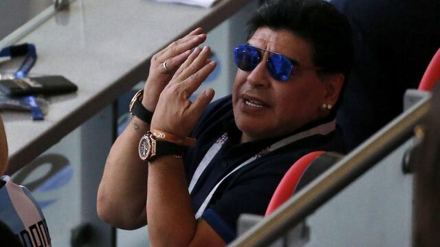 Maradona habló sobre la situación de la Albiceleste