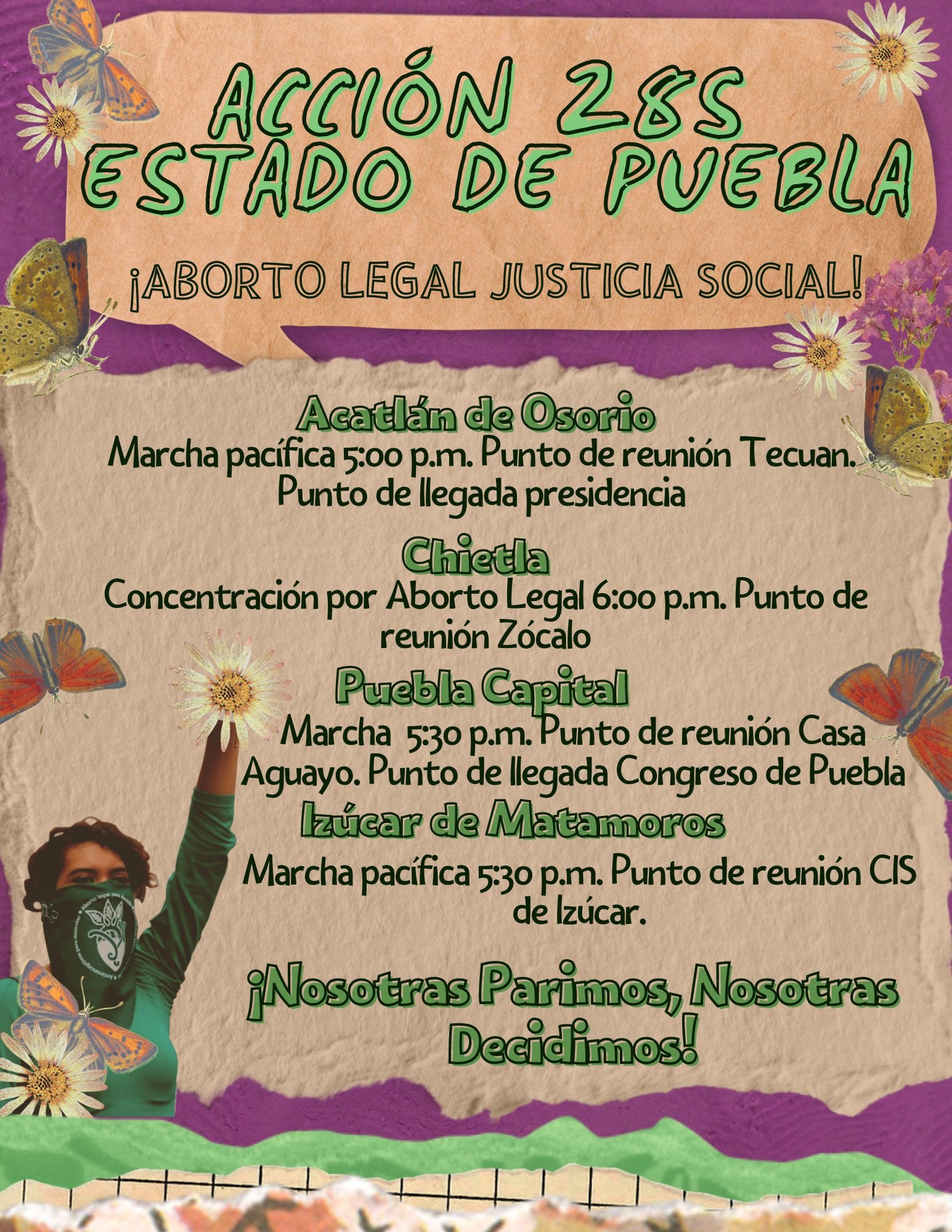 Actividades en Puebla