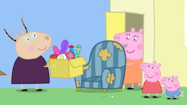 La venta de garaje de Peppa Pig