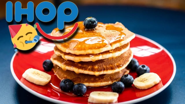 IHOP pancakes gratis