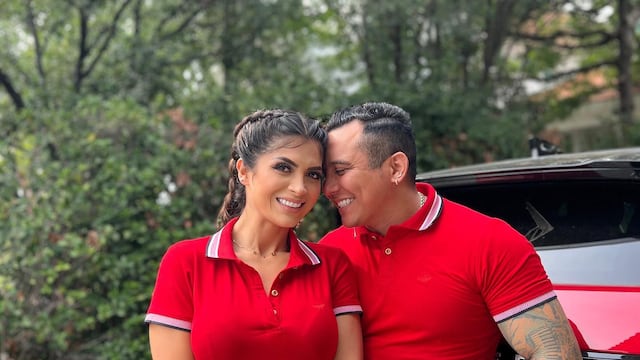 Kimberly Flores y Edwin Luna