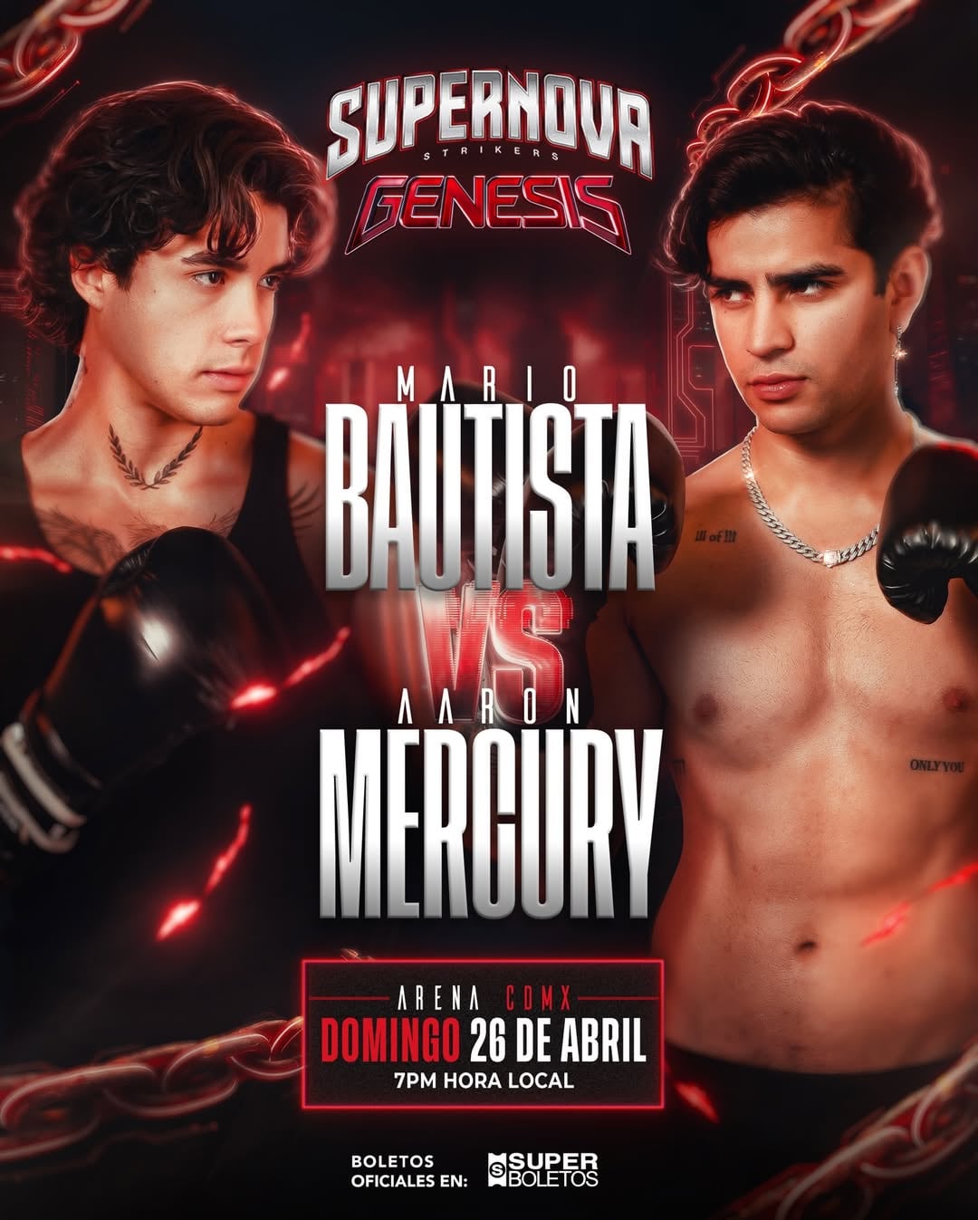 Aaron Mercury y Mario Bautista