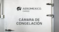 Instala Aeroméxico Cargo su primera cámara de congelación