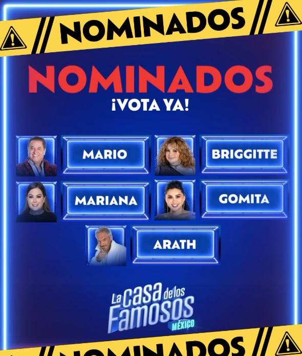 Nominados de La Casa de los Famosos México 2024