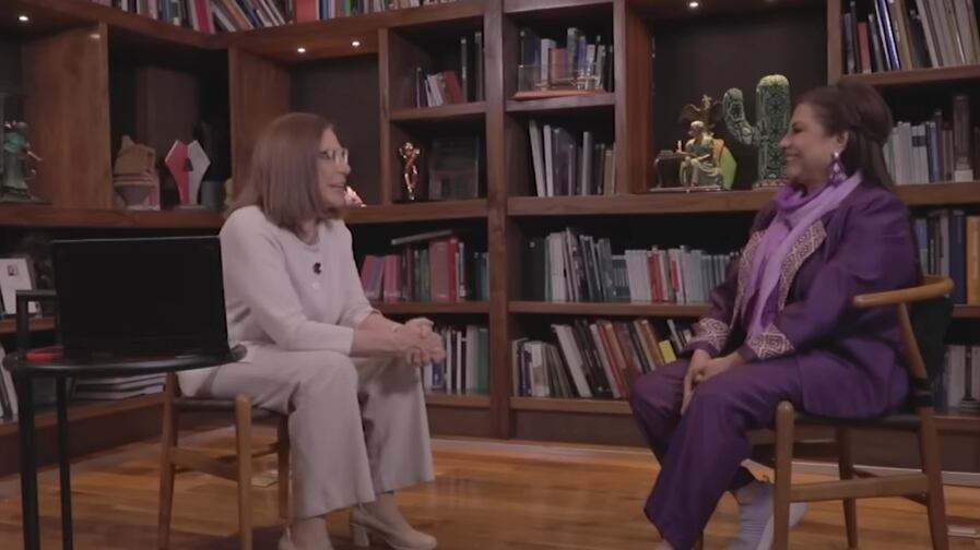 Clara Brugada le responde a Sabina Berman sobre si quiere ser candidata de Morena en 2030