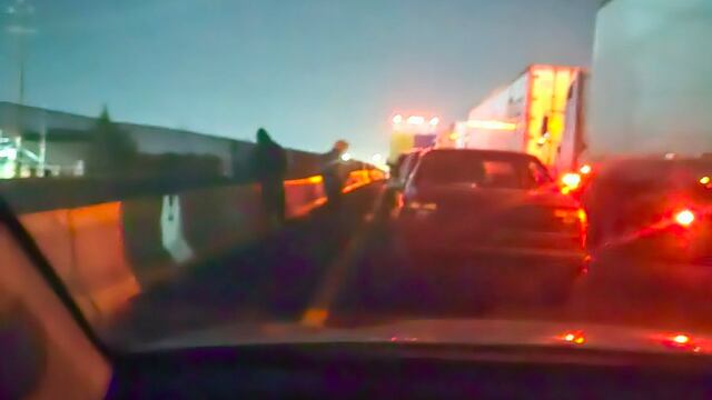 Bloqueo en la autopista México-Puebla