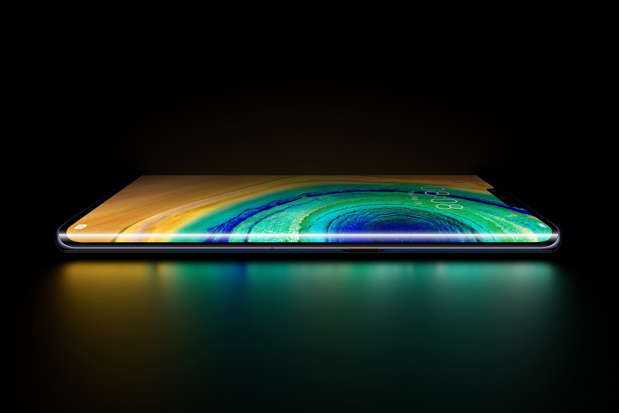 La pantalla del nuevo Huawei Mate 30 Pro.