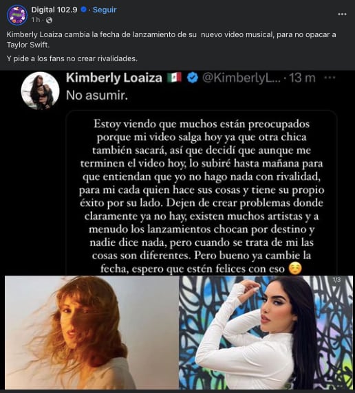 Se burlan de Kimberly Loaiza
