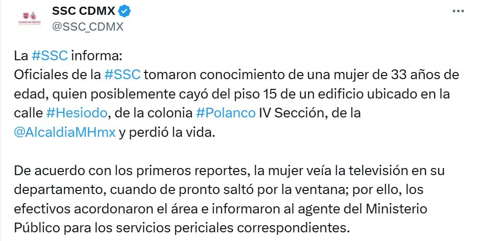 Qué pasó en Polanco