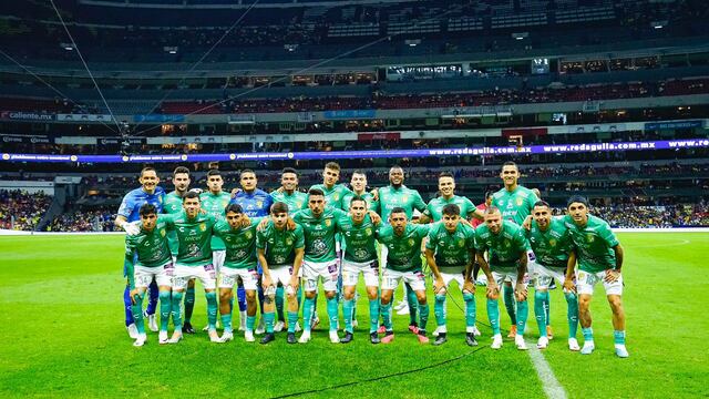 Club León en el Estadio Azteca