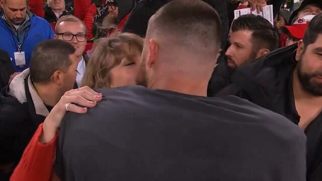 Taylor Swift y Travis Kelce.
