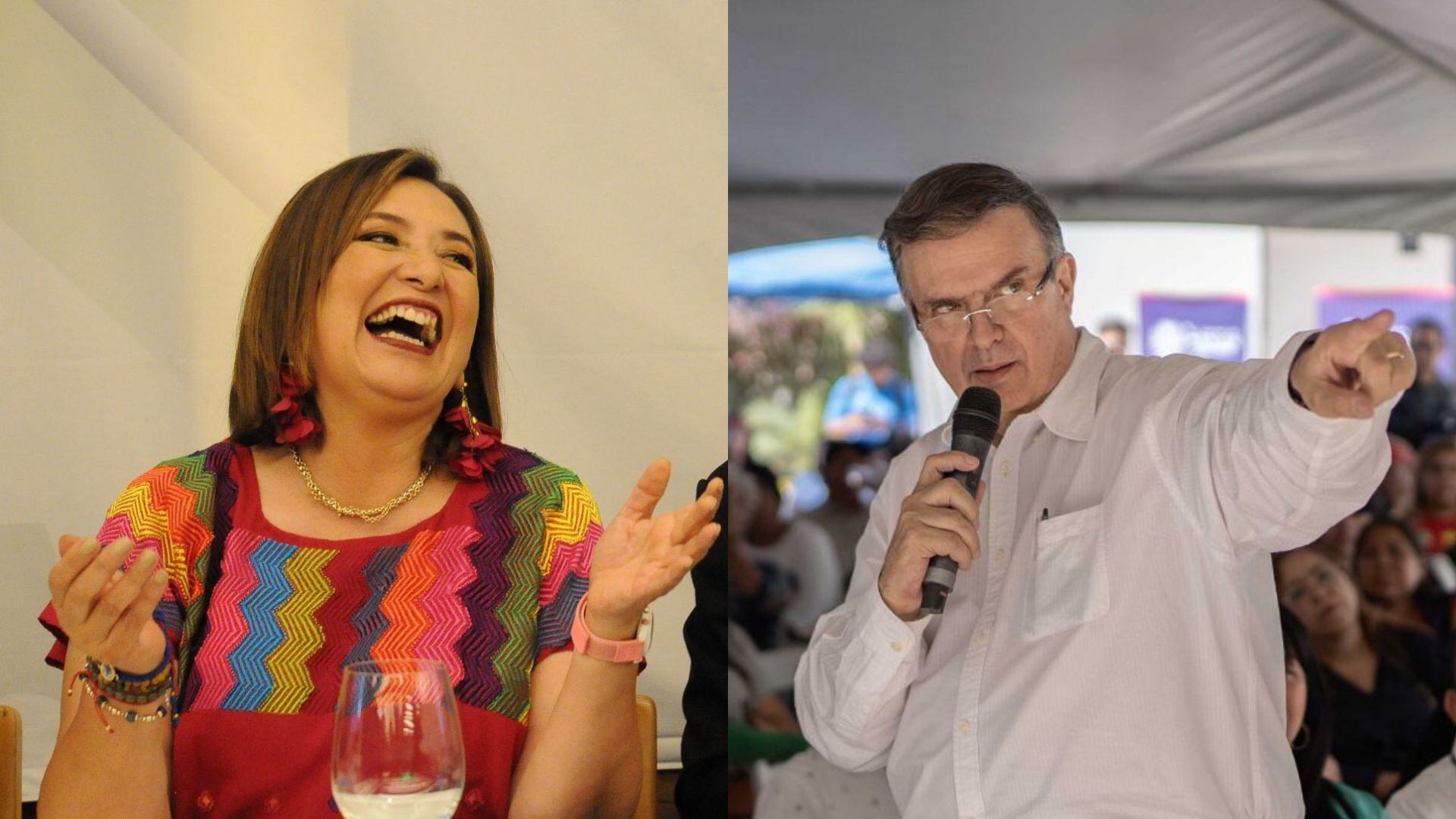 Xóchitl Gálvez, Marcelo Ebrard